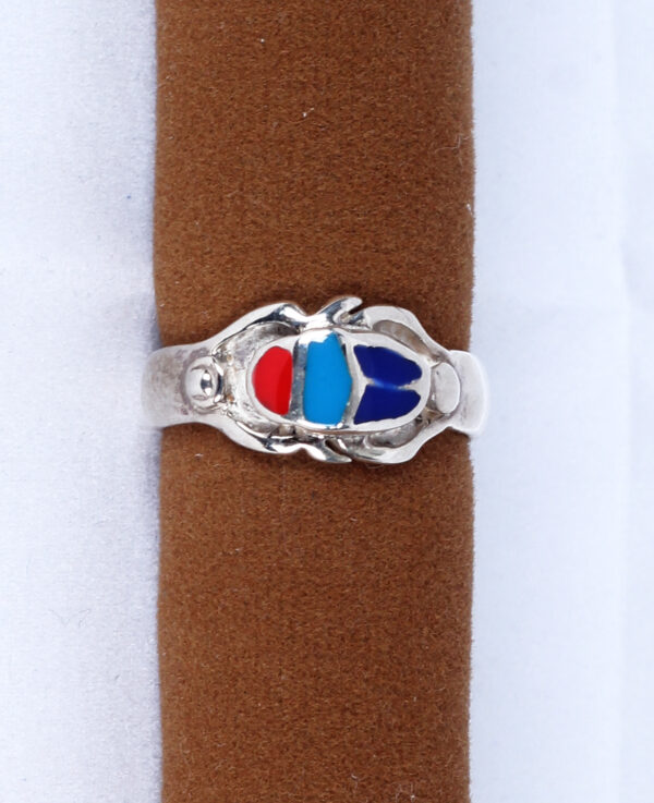 Anillo de Plata en forma de Escarabajo - Imagen 2