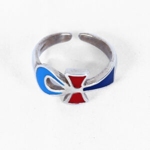 Anillo llave de la vida egipcio plata
