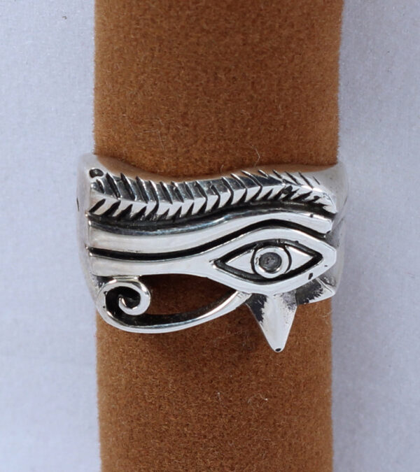 Anillo de plata ojo de horus - Imagen 3